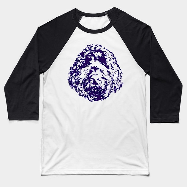 Labradoodle Baseball T-Shirt by TimeTravellers